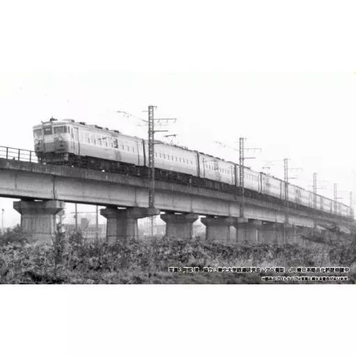 鉄道模型 1|150 455系 急行 ばんだい 6両セット 10-1633