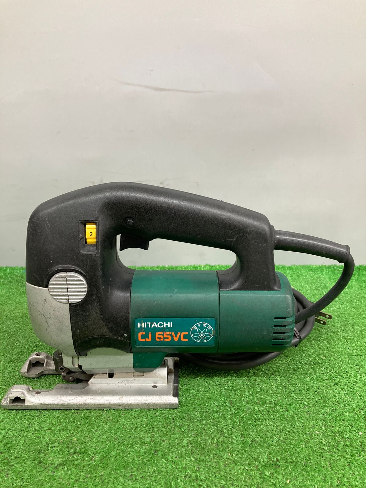 日立工機 CJ65VC 電子ジグソー100V 中古(本体のみ ☆切断 木材65ミリ☆スピードコントロール付き 中古品0921☆日立工機 65㎜電子ジグソー CJ65VC ITWJIQ6BNXQM