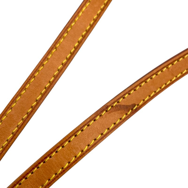 Louis Vuitton レザー ストラップ ブラウン ルイ・ヴィトン LOUIS VUITTON ショルダーストラップ ブラウン