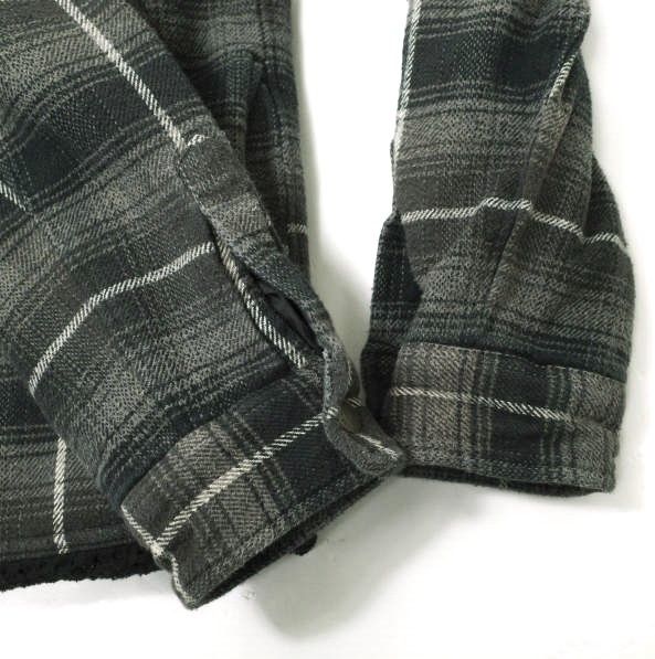 SUPREME シュプリーム 22AW Shearling Lined Flannel Shirt シアリング