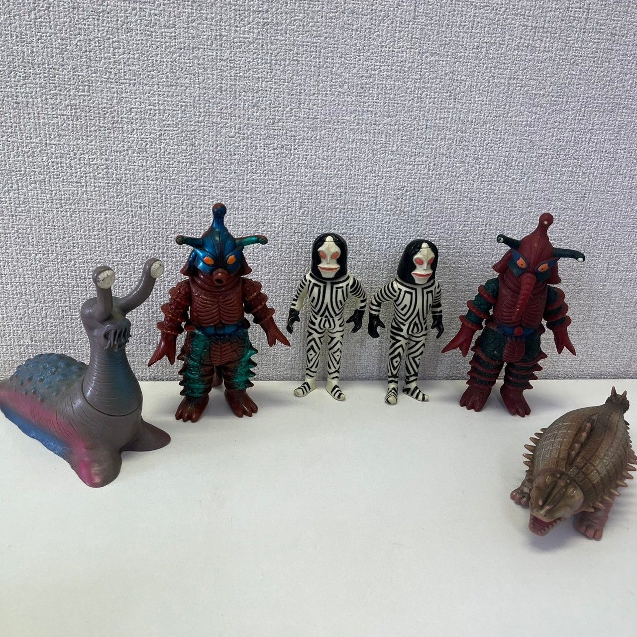 ウルトラ怪獣 ソフビ フィギュア 1980年 1990年製 6体 まとめ売り