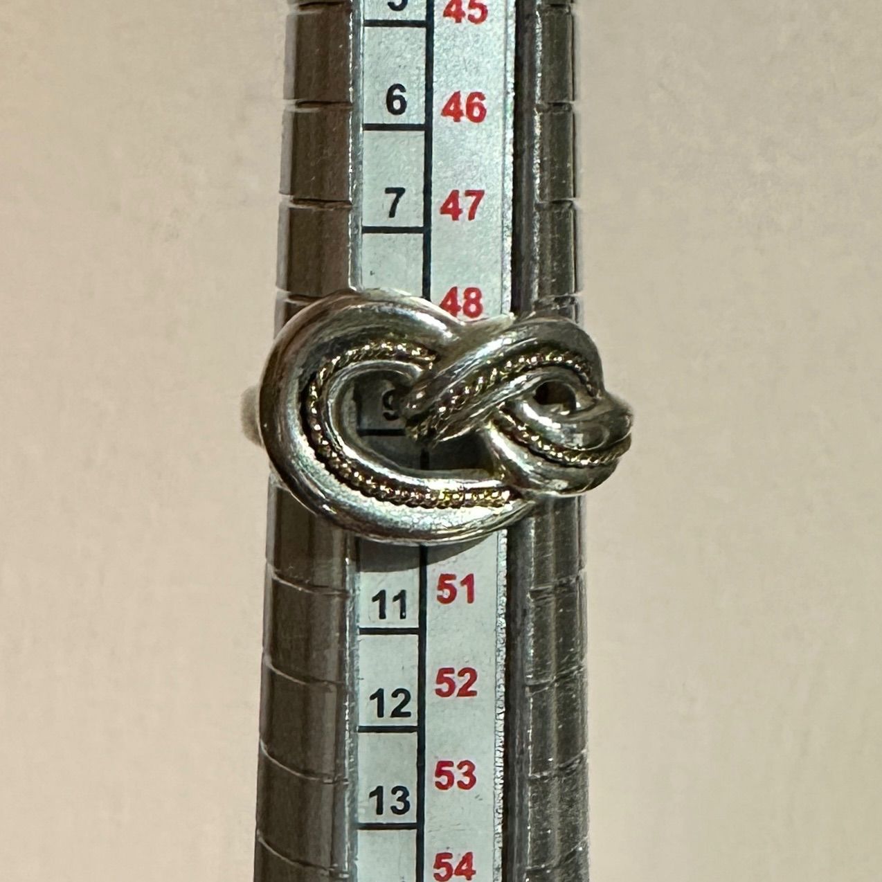 TIFFANY & Co. 1990s 約9号 オールドティファニー リング ツイスト