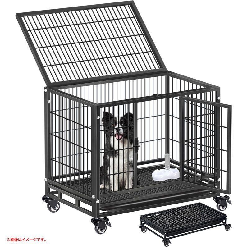 D4116◆ Areden|GL-1 ペットサークル ケージ 犬 屋根付き 折りたたみ 室内外兼用