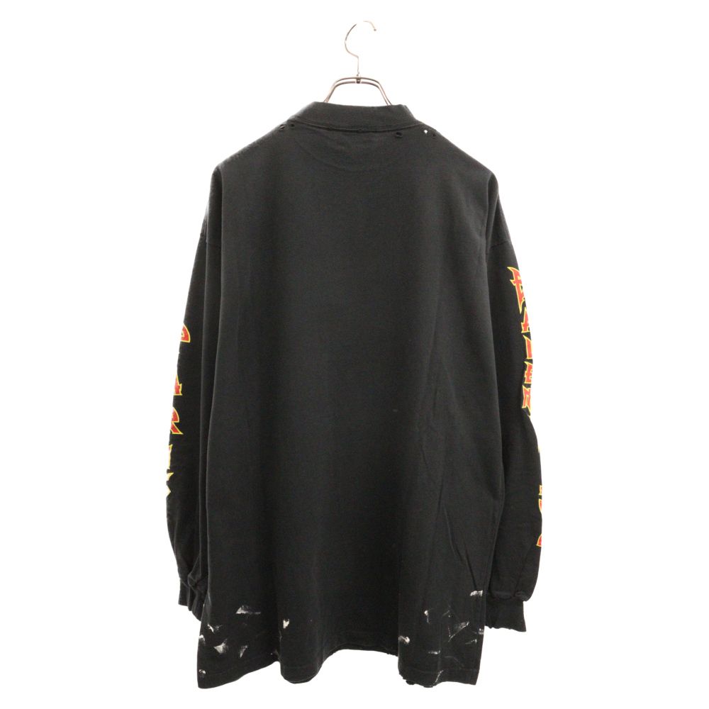 BALENCIAGA (バレンシアガ) Metal Oversized Long Sleeve Tee 693949