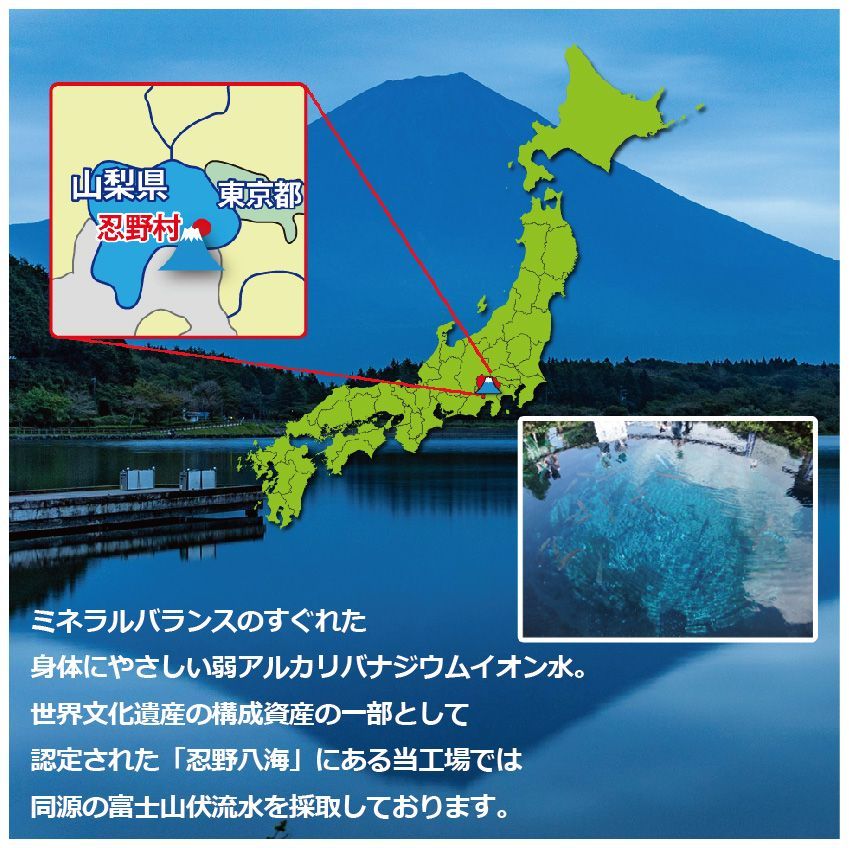 ミネラルウォーターみずごこち　ラベルレスボトル500ml×24本（沖縄・離島は配送不可）