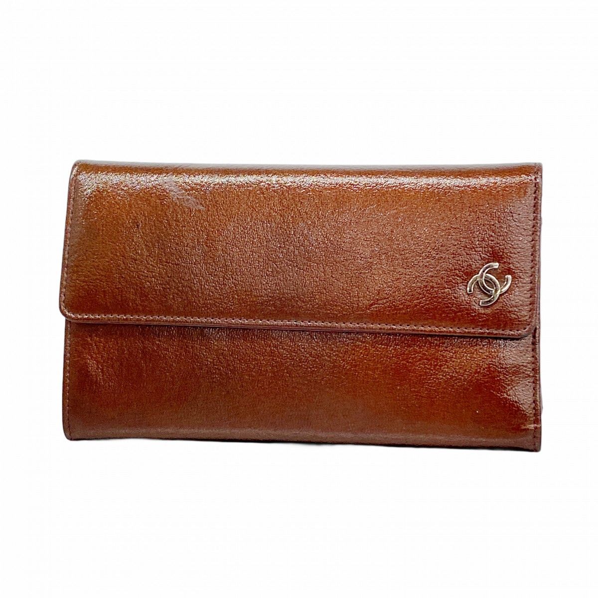 美品 シャネル 三つ折り財布 ブラウン レザー CHANEL 定番 楽天市場】シャネル CHANEL ミニ財布 3つ折り財布 スモール
