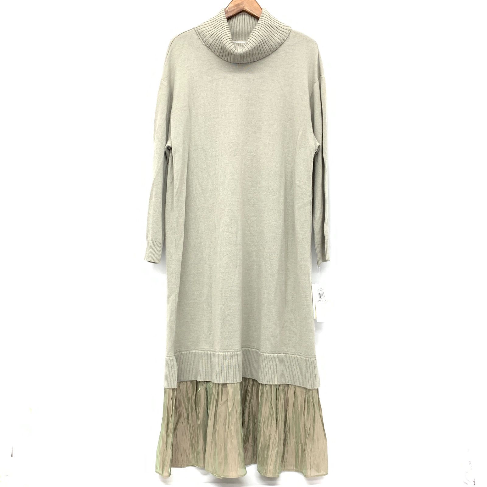 未使用品 大きいサイズ】レリアン タートルネックロング 