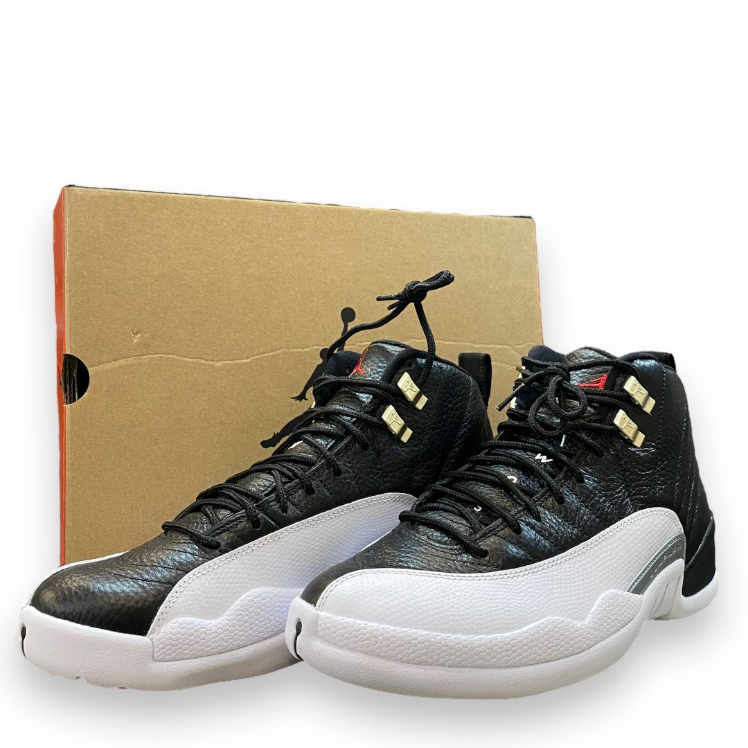 27.5cm NIKE AIR JORDAN 12 RETRO PLAYOFF ブラック スニーカー