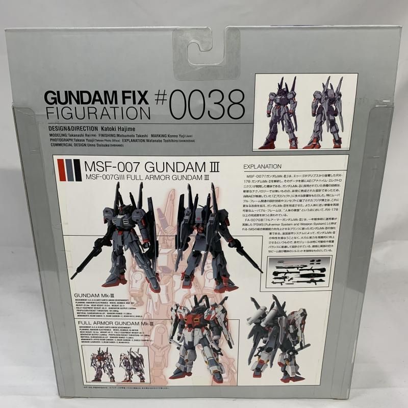 中古】[FIG] GUNDAM FIX FIGURATION #0038 ガンダムMk-III[フル