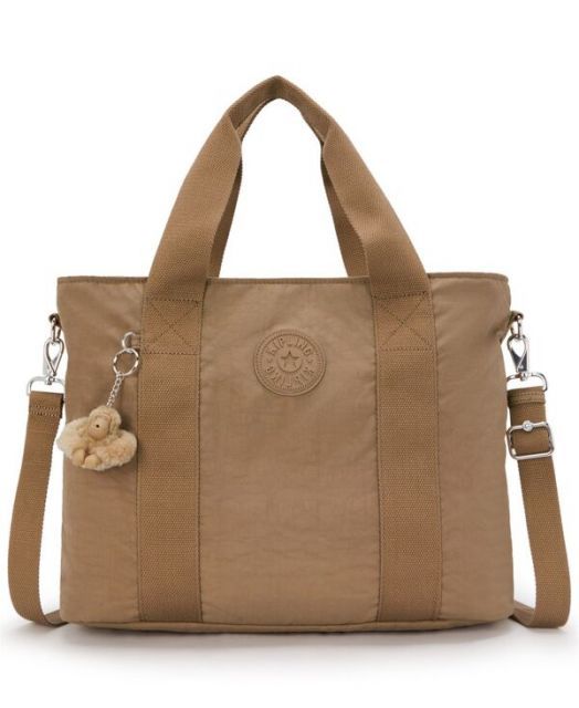 送料無料 キプリング レディース ショルダーバッグ バッグ Minta Shoulder Bag Early Tan