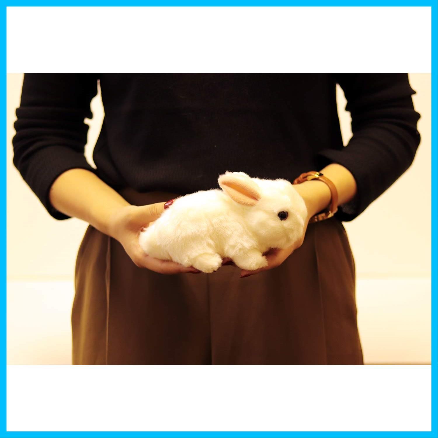 人気商品】180497 ホワイト ウサギ ぬいぐるみ りくのなかまたち