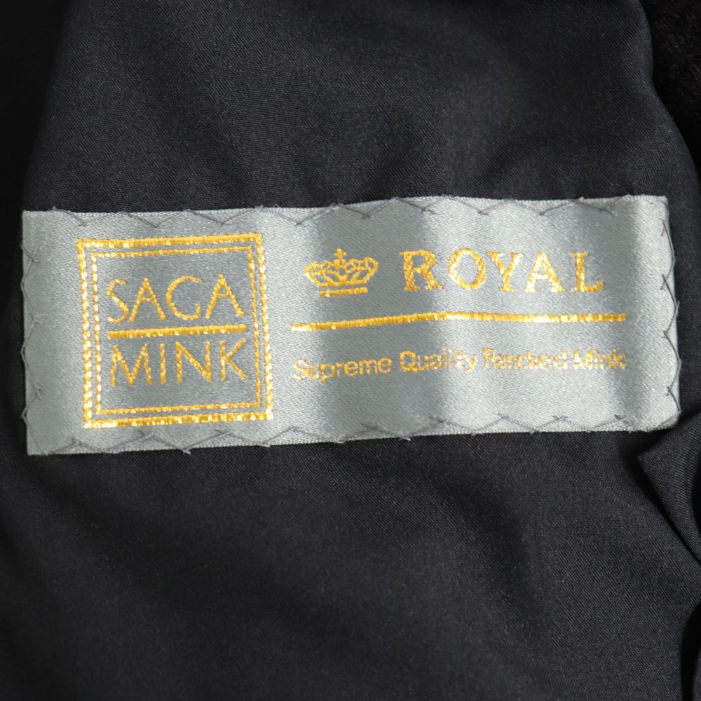 美品▽ROYAL SAGA MINK ロイヤルサガ シェアードミンク 本毛皮