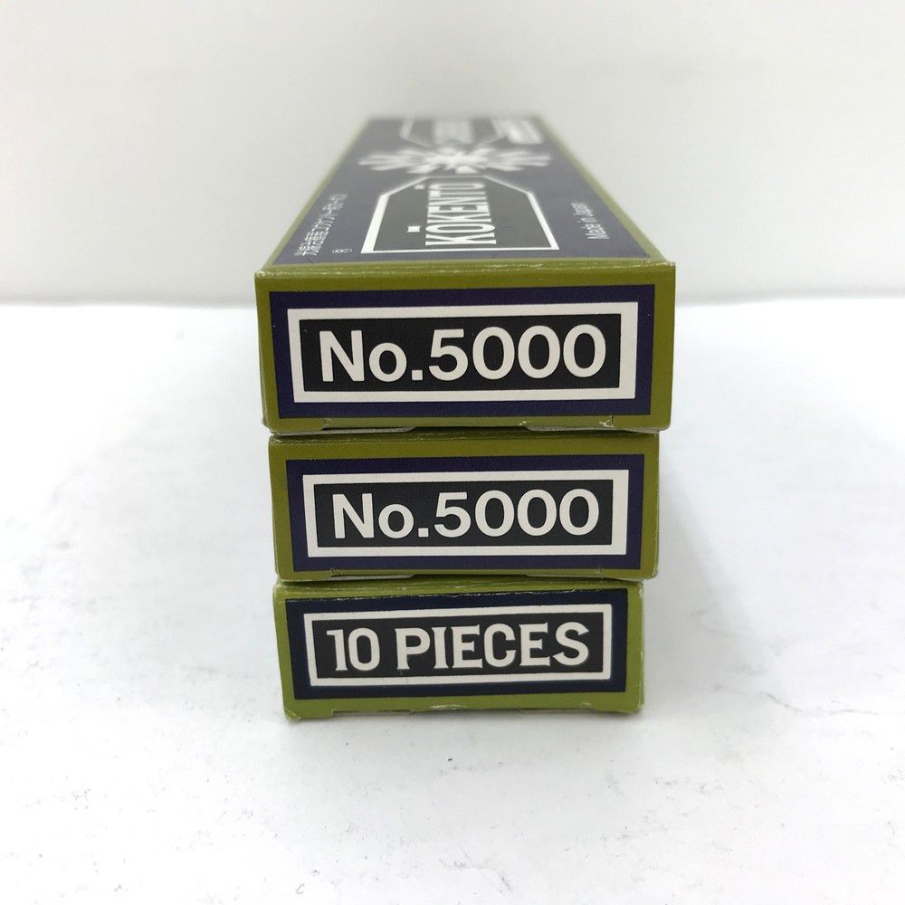 【未使用】コウケントー　カーボン No. 5000 3箱セット コウケントー 光線治療器用カーボン 3002番 5000番 セット 10本