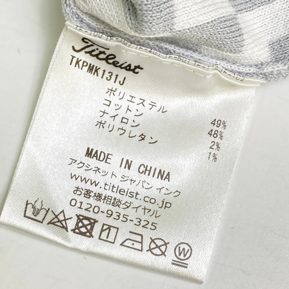 誕生日プレゼント サイズ：M TITLEIST クルーネック 2023年モデル タイトリスト メンズウェア