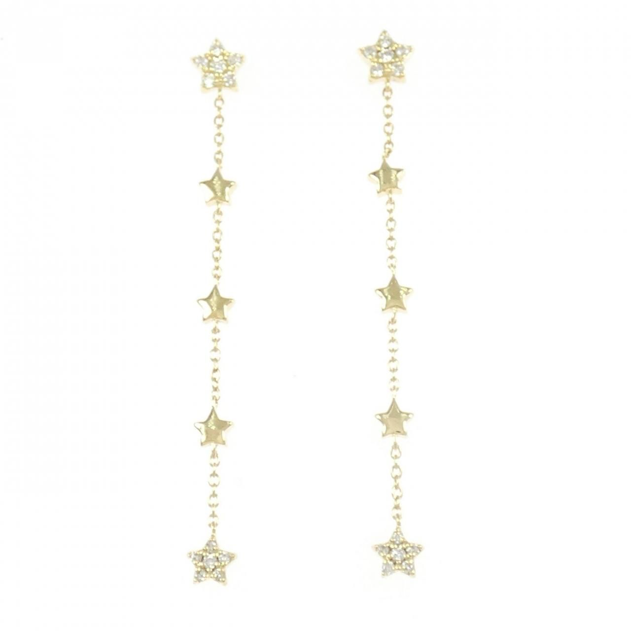 ポンテヴェキオ ダイヤモンド ピアス 0.16CT - メルカリ