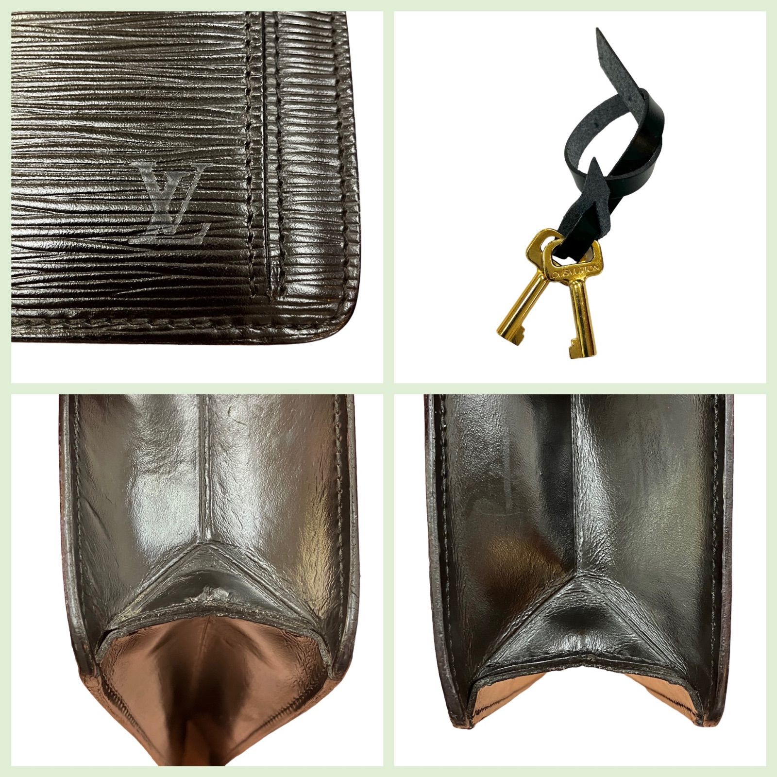 美品✨ルイヴィトン　クラッチバッグ　　エピ　M52612 セリエドラゴンヌ LOUIS VUITTON ルイ・ヴィトン(Louis Vuitton) エピ ポシェット