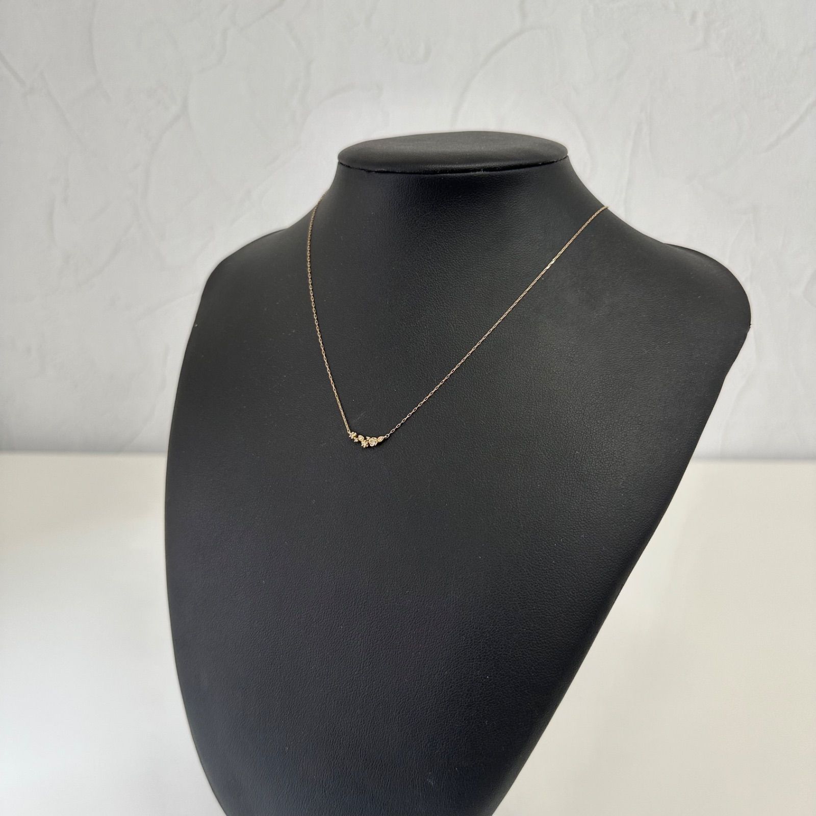 ✨Aランク 4℃ ネックレス アクセサリー ラインネックレス k10