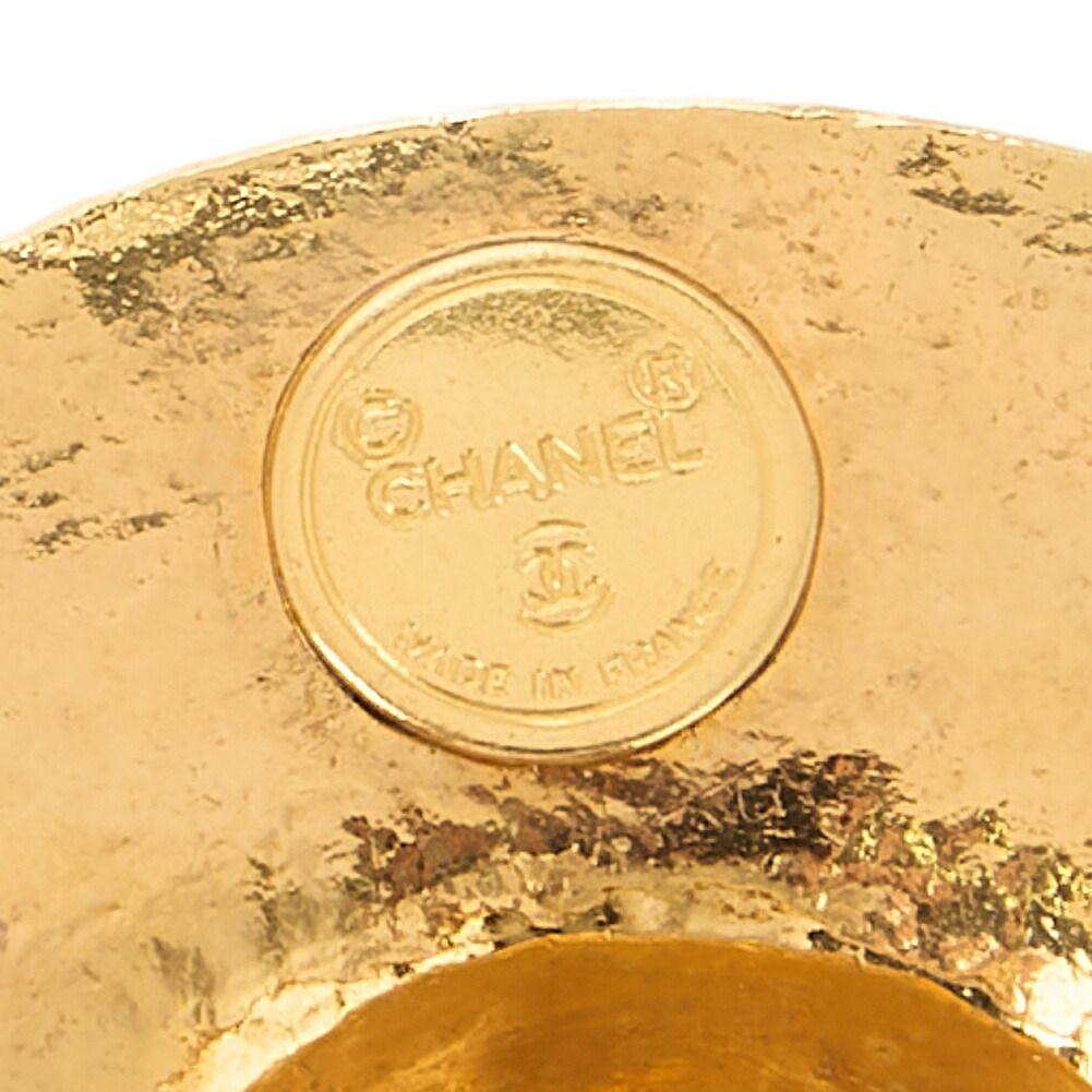 CHANEL シャネル アクセサリー ブローチ 麦わら帽子 レディース 人気 CHANEL シャネル 麦わら柄 帽子 ブローチ ゴールド レディースブローチ