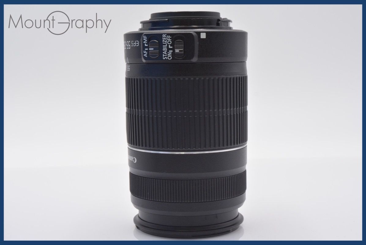  上 キヤノン Canon EF S 55 250 mm F 4 5 6 IS II 前後キャップ レンズフィルター付 同梱可 am 147 その他 カメラ
