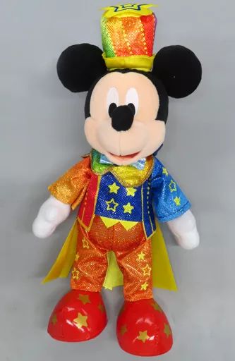 【中古】ぬいぐるみ ミッキーマウス(ディズニー・ハーモニー・イン・カラー) お出かけポージープラッシー(ぬいぐるみ) 「東京ディズニーリゾート40周年 ドリームゴーラウンド」
