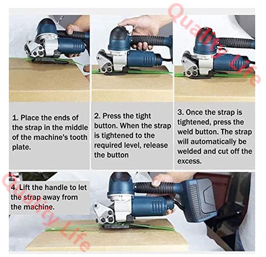 エアー式バンド結束機 梱包機