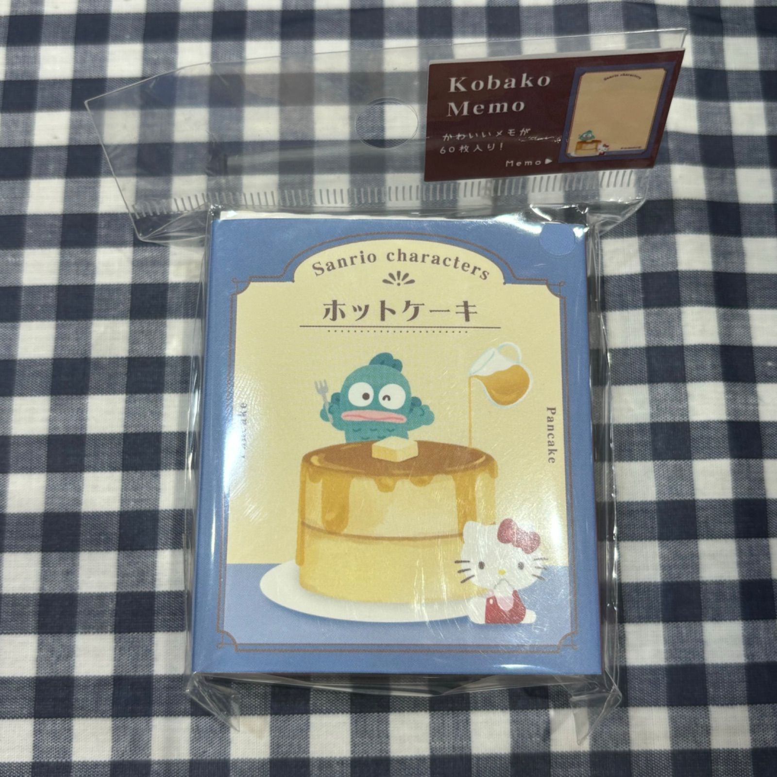 サンリオ キャラクターズ kobako 小箱 マッチ箱 メモ 60枚入り 喫茶 オムライス プリン ホットケーキ シナモン マロンクリーム ポムポムプリン ポチャッコ ハローキティ ハンギョドン