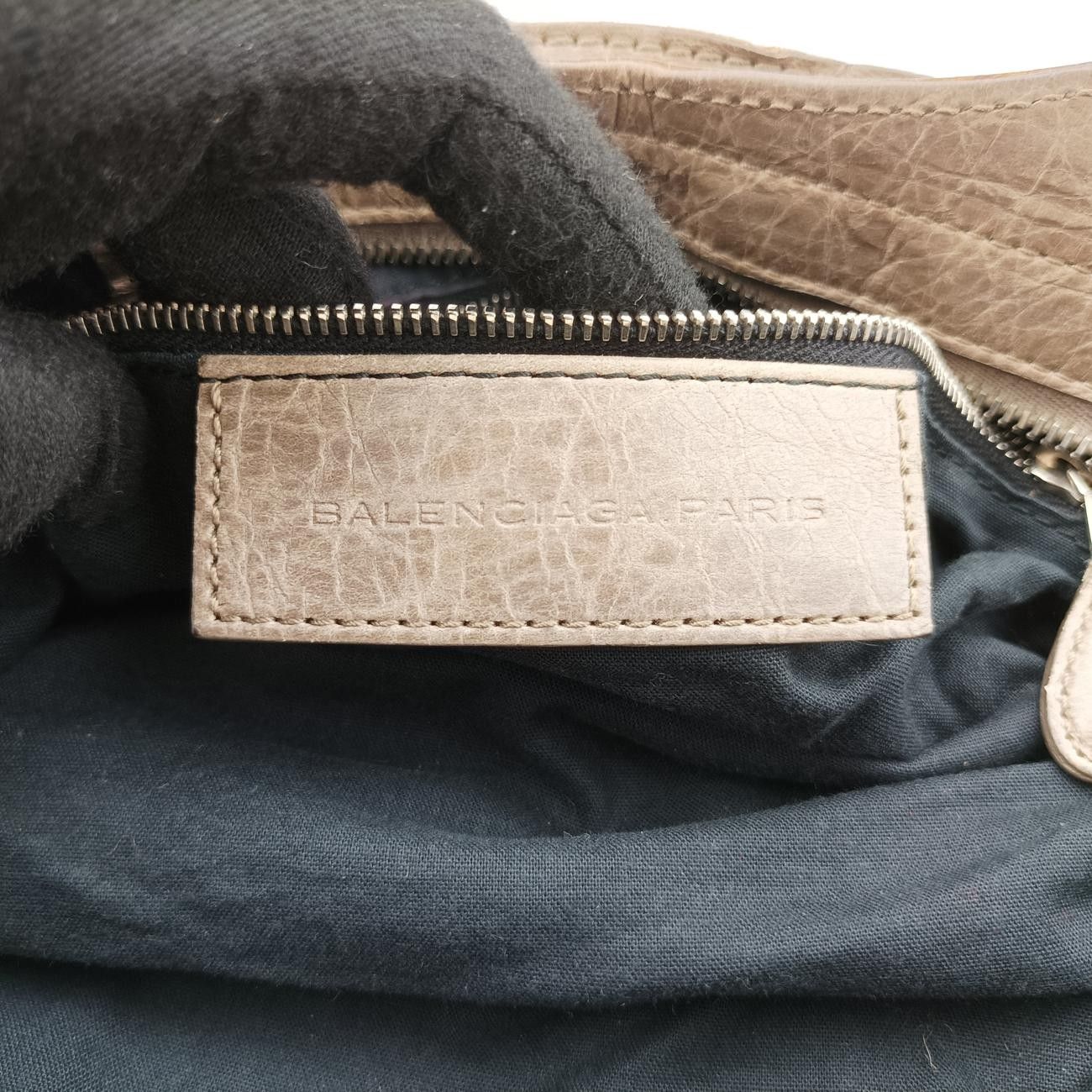 バレンシアガBalenciagaジャイアントシティブラウンラムスキン282009.2525