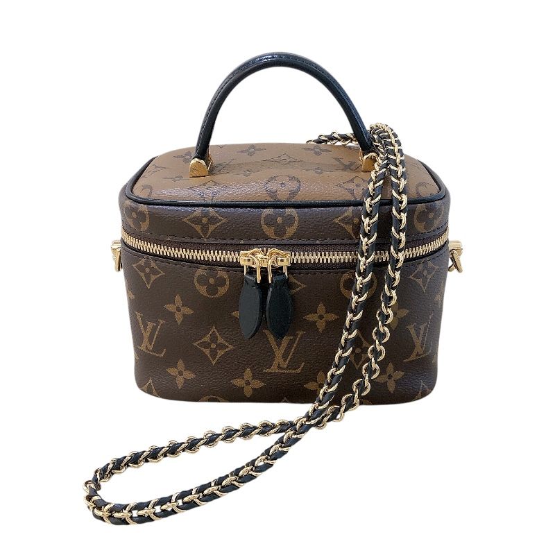 ルイ ヴィトン LOUIS VUITTON ヴァニティ NV PM M45165 モノグラム リバース レディース ハンドバッグ