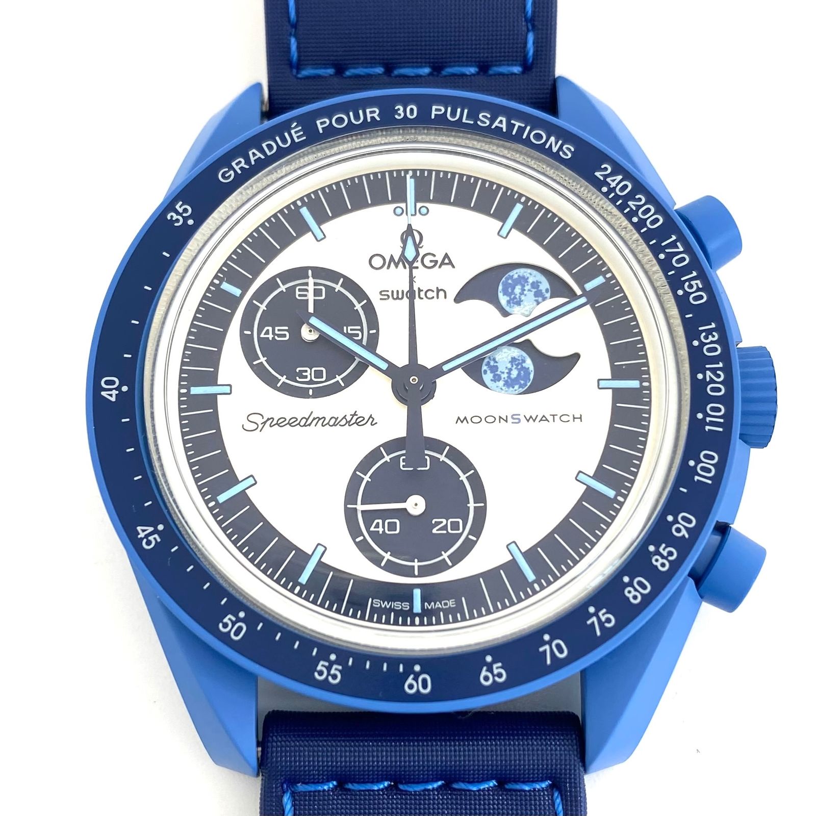 【新品・未開封品】 OMEGA スウォッチ スーパーブルームーンフェーズ 17時以降しか買えない【オメガ×スウォッチ】スーパーブルームーンを