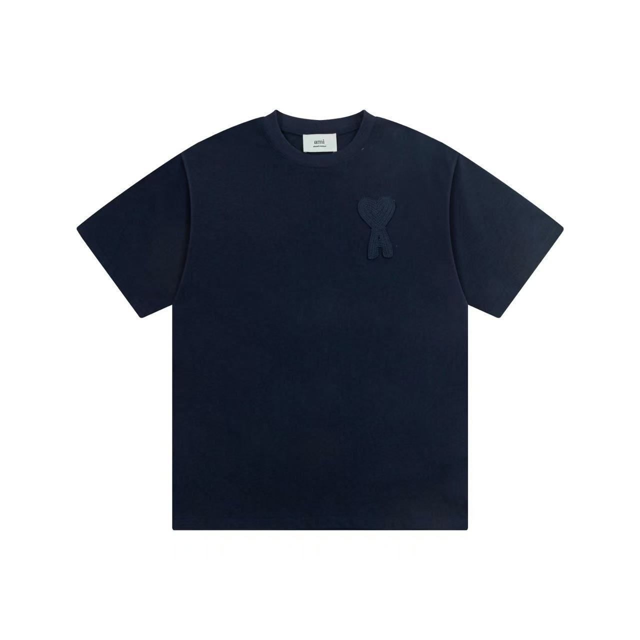 大人気！ AMI PARIS アミパリス 2025年の最新モデルTシャツ 刺繍