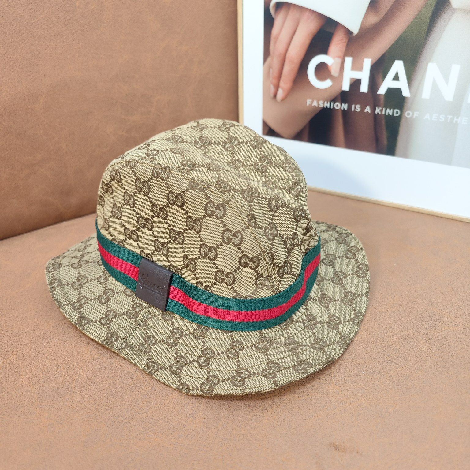 GUCCI グッチ バケットハット/メンズ/シェリーライン/GG柄 - メルカリ