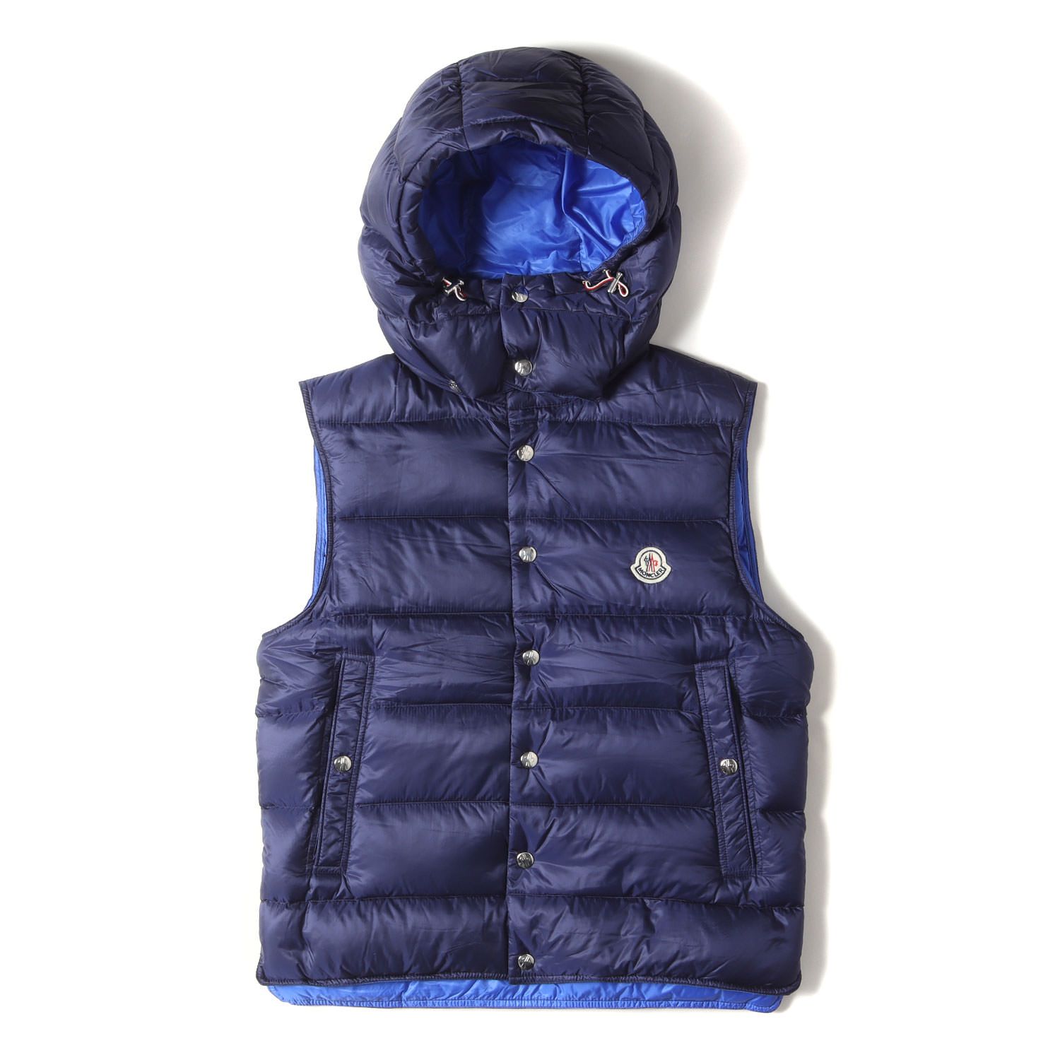 モンクレール フード付き ダウンベスト サイズ2（MONCLER