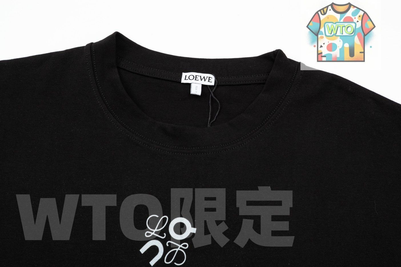 本日限定特価】LOEWE × オン コラボ クルーネックTシャツ - 2色