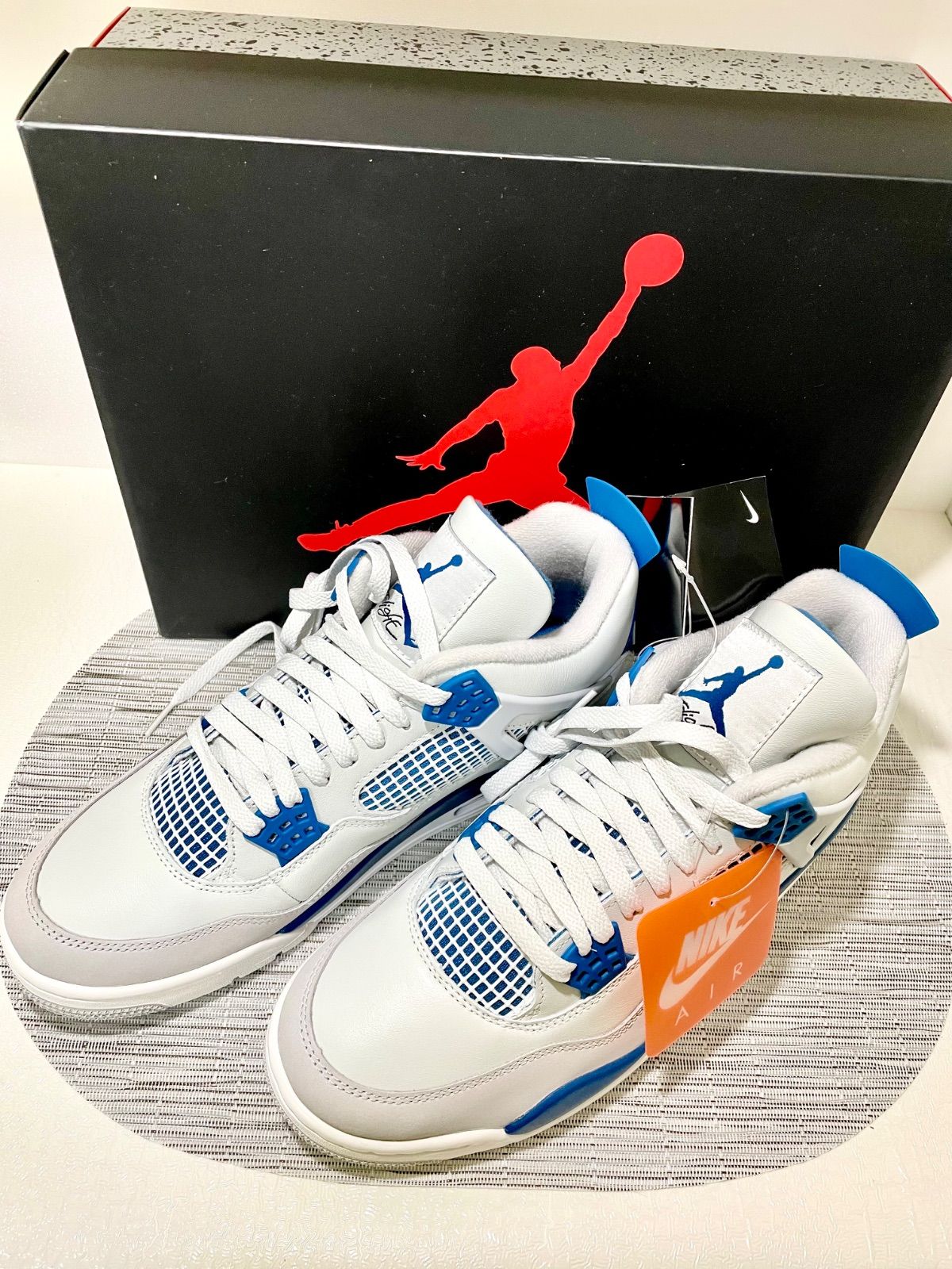【未使用品】JORDAN4 OG Industrial blue インダストリアルブルー