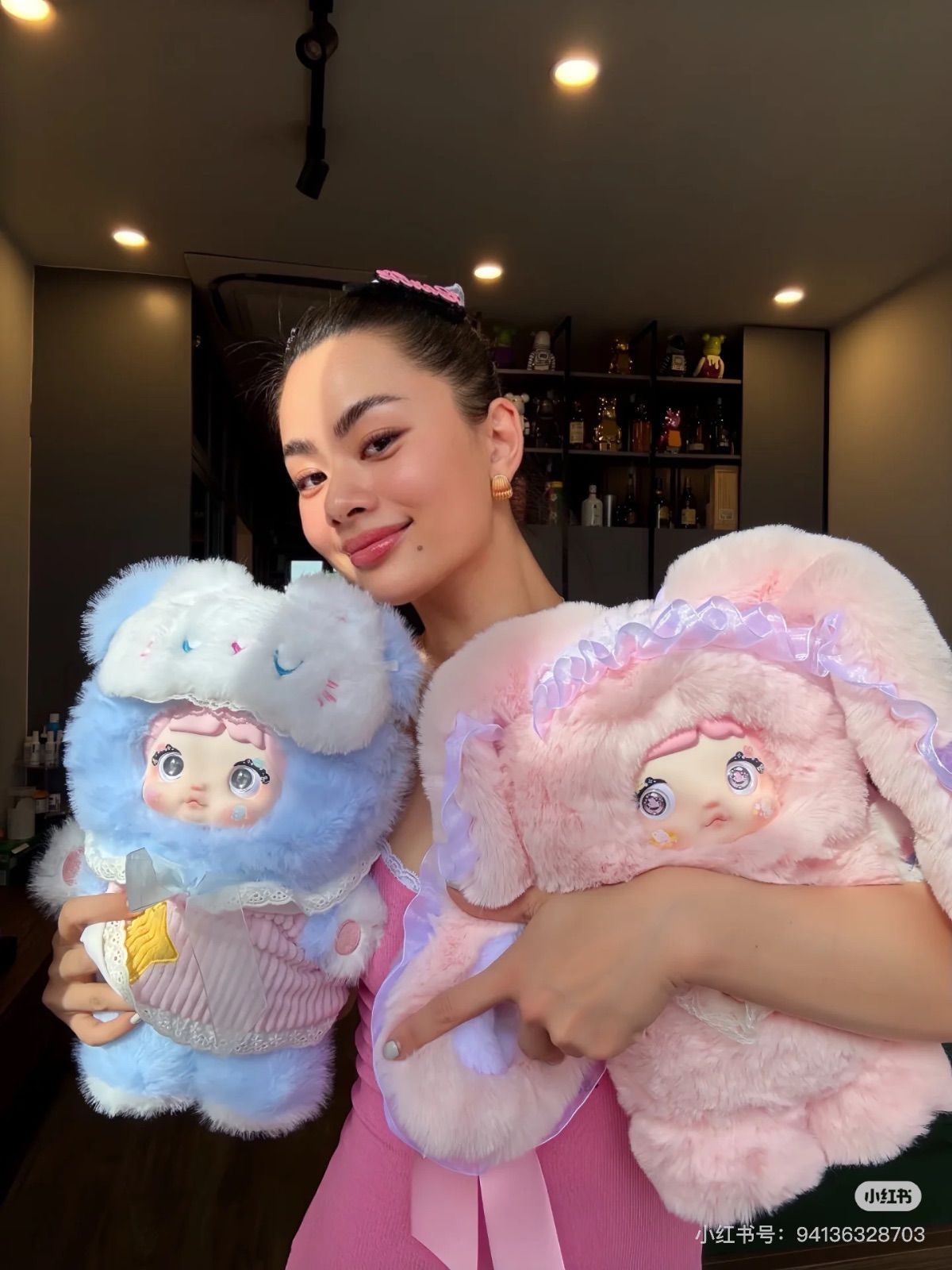 こ*●様 nommi 400% おやすみクマシリーズ ピンク Hi TOYS Nommi おやすみクマちゃん 400%シリーズ トレーディング