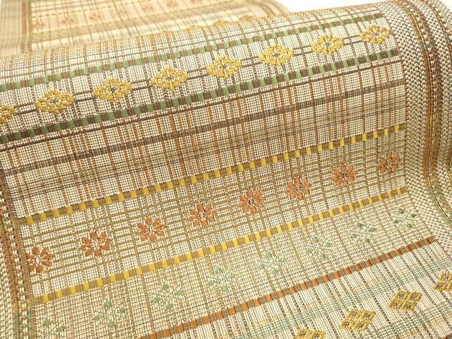 【かりきち】【新品・未使用】西陣老舗「帯の伊豆蔵」　冠衣錦　袋帯　証紙つき かりきち様専用】【新品・未使用】西陣老舗「帯の伊豆蔵」 冠衣