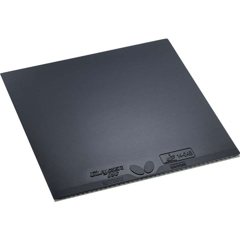 ロット販売 入り数6 Butterfly バタフライ グレイザー 09C 卓球 ラバー 06110-278 278 ブラック