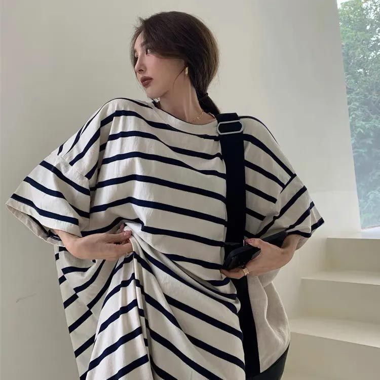 ワンピース ボーダー柄 Tシャツワンピース レディース ワンピ