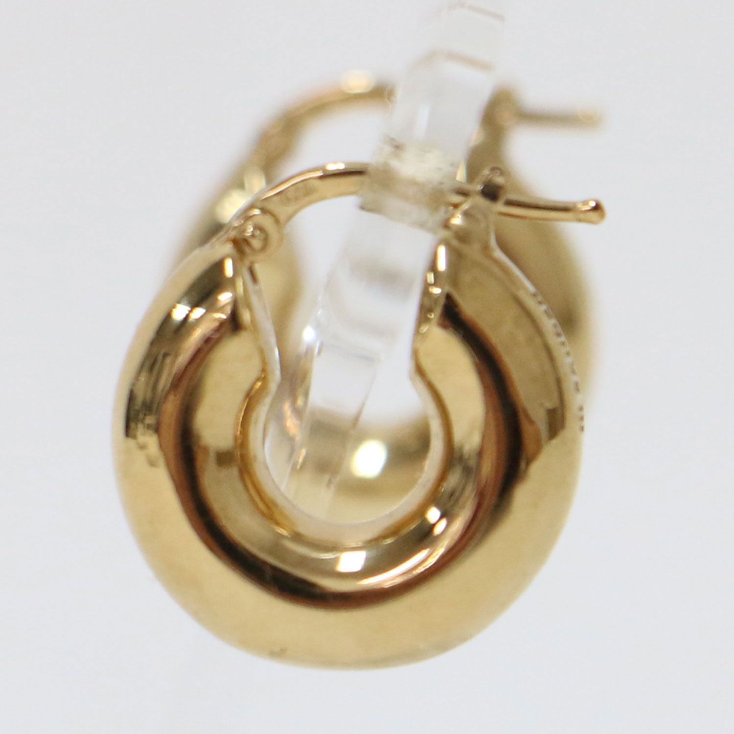 JIL SANDER フープ ピアス / CLASSIC ROUND EARRINGS 7 シルバー925