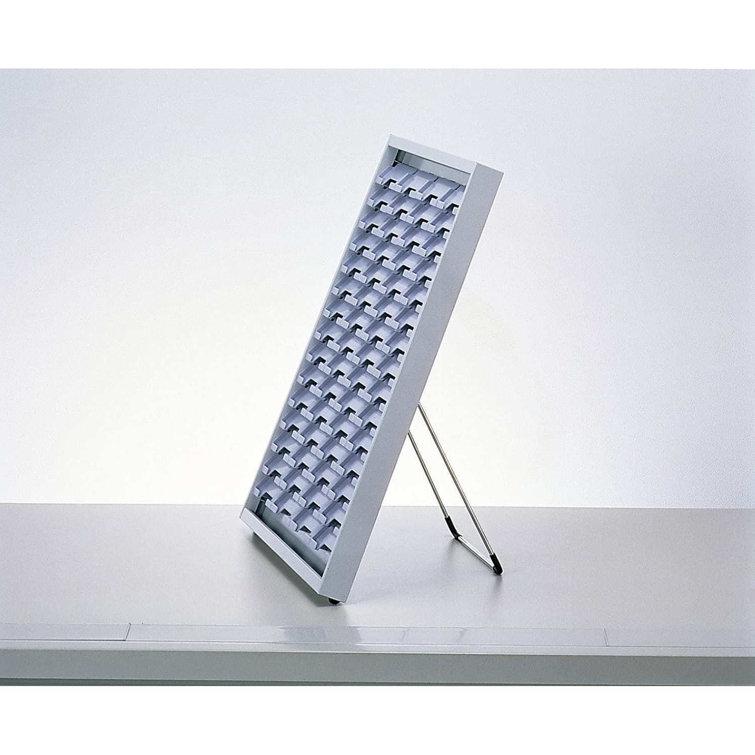 IDカードボード 60口座 60人分 IDカードラック 02-2840-00 LIHITLAB． S-108
