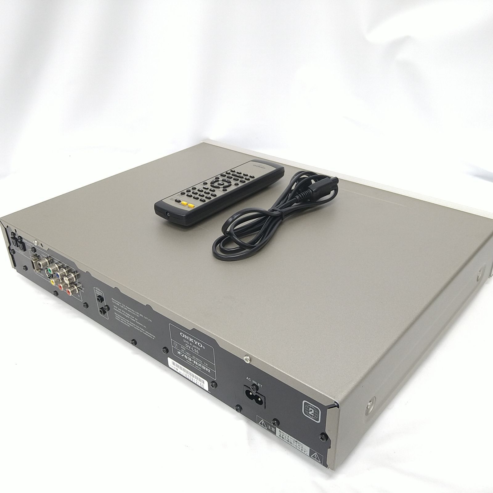 ☆ONKYO DV-L55(S) DVDプレーヤー動作良好です ONKYO DV-L55(S)