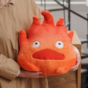 冬ギフト セ タグ付き新品】ハウルの動く城 ぬいぐるみ L カルシファー ぬいぐるみ・マスコット