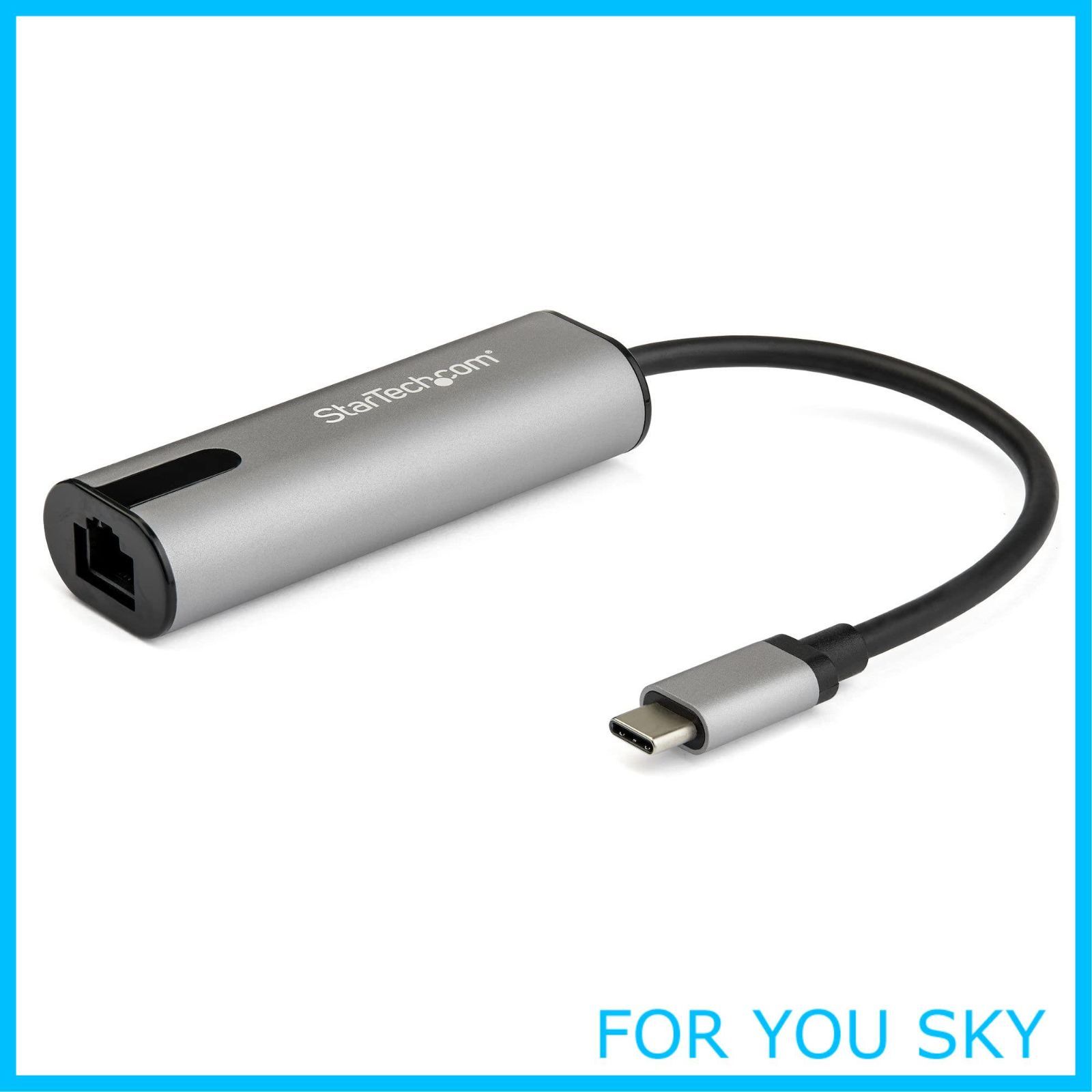 数量 StarTech.com LANアダプター|USB-C|1x RJ45|100Mbps|1G|2.5G|スペースグレー