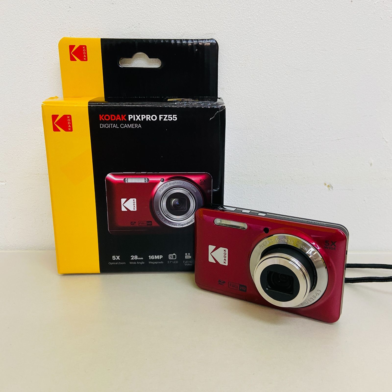 KODAK PIXPRO FZ55 コンパクトデジタルカメラ 箱あり C2508 KODAK PIXPRO FZ55 コンパクトデジタルカメラ 箱あり C2508