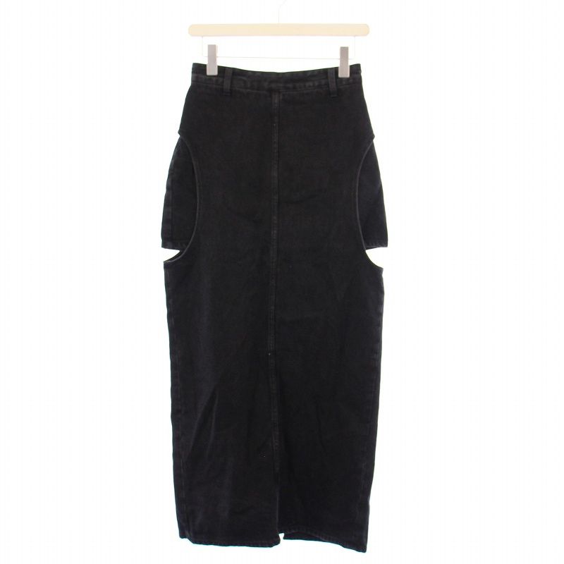 クラインさん専用 クラネ CLANE CIRCLE CUT LAYERED DENIM SKIRT サークルカット
