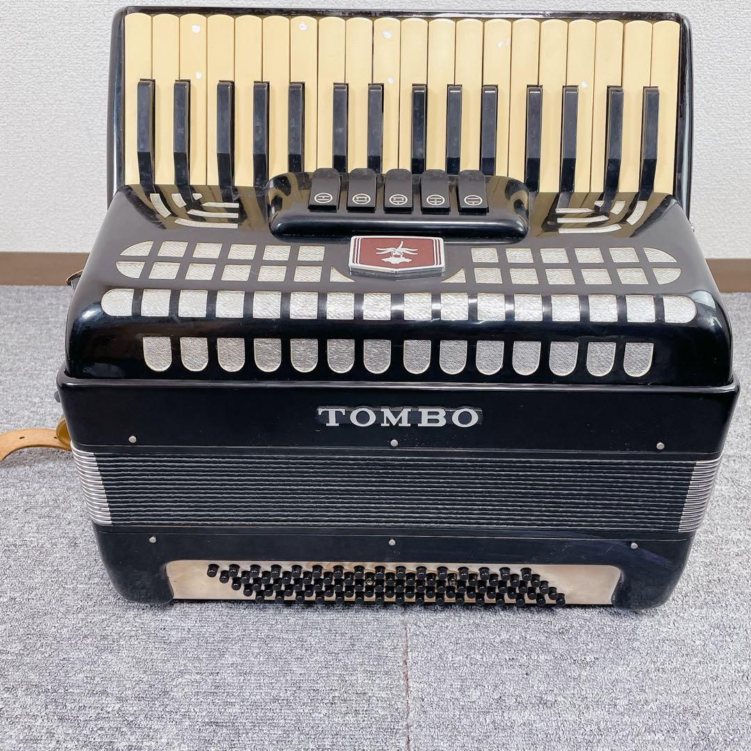 TOMBO アコーディオン No.65トンボ ハードケース付き