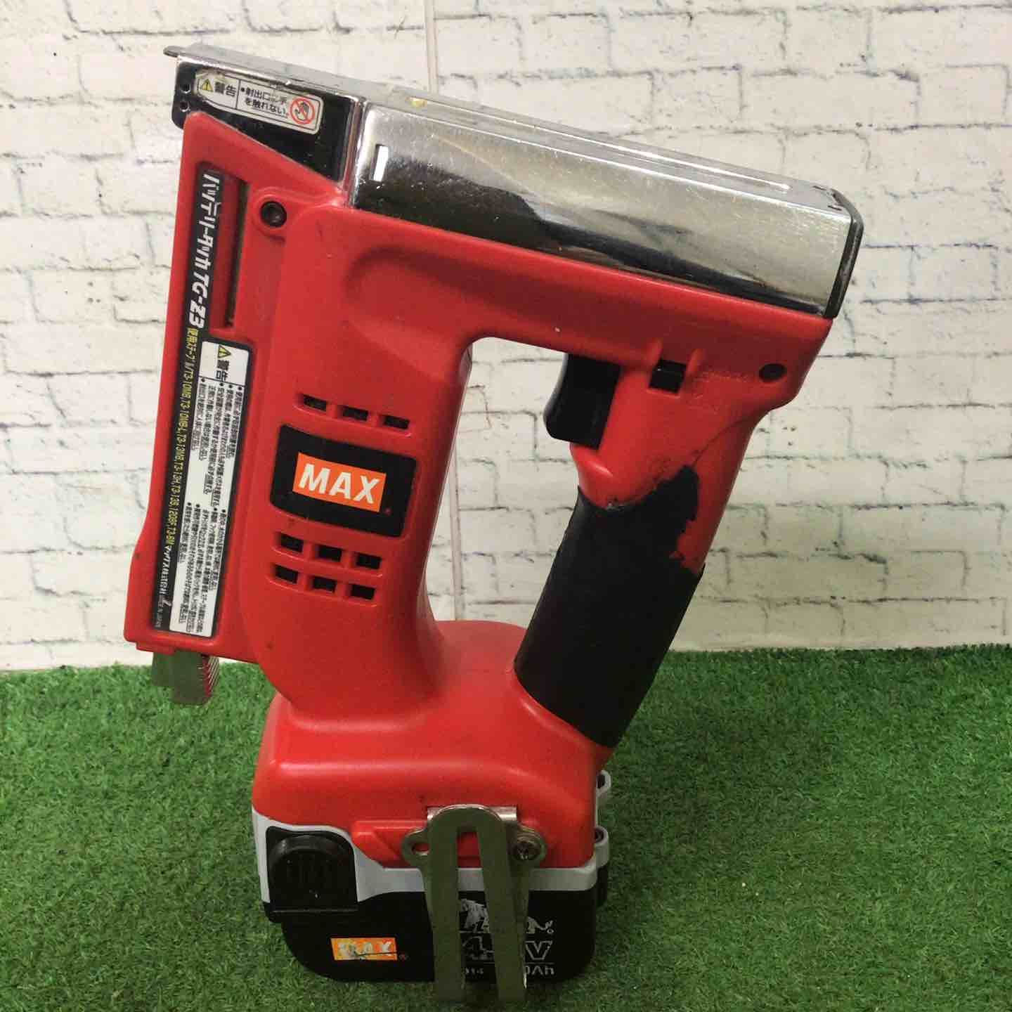 ☆MAX・マックス・バッテリタッカ TG-Z3-BC/40A ◇USED美品◇