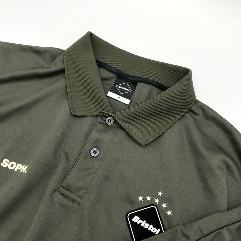 F.C.Real Bristol ポロシャツ 新品同様 FCRB-240010 半袖 BAGGY POLO