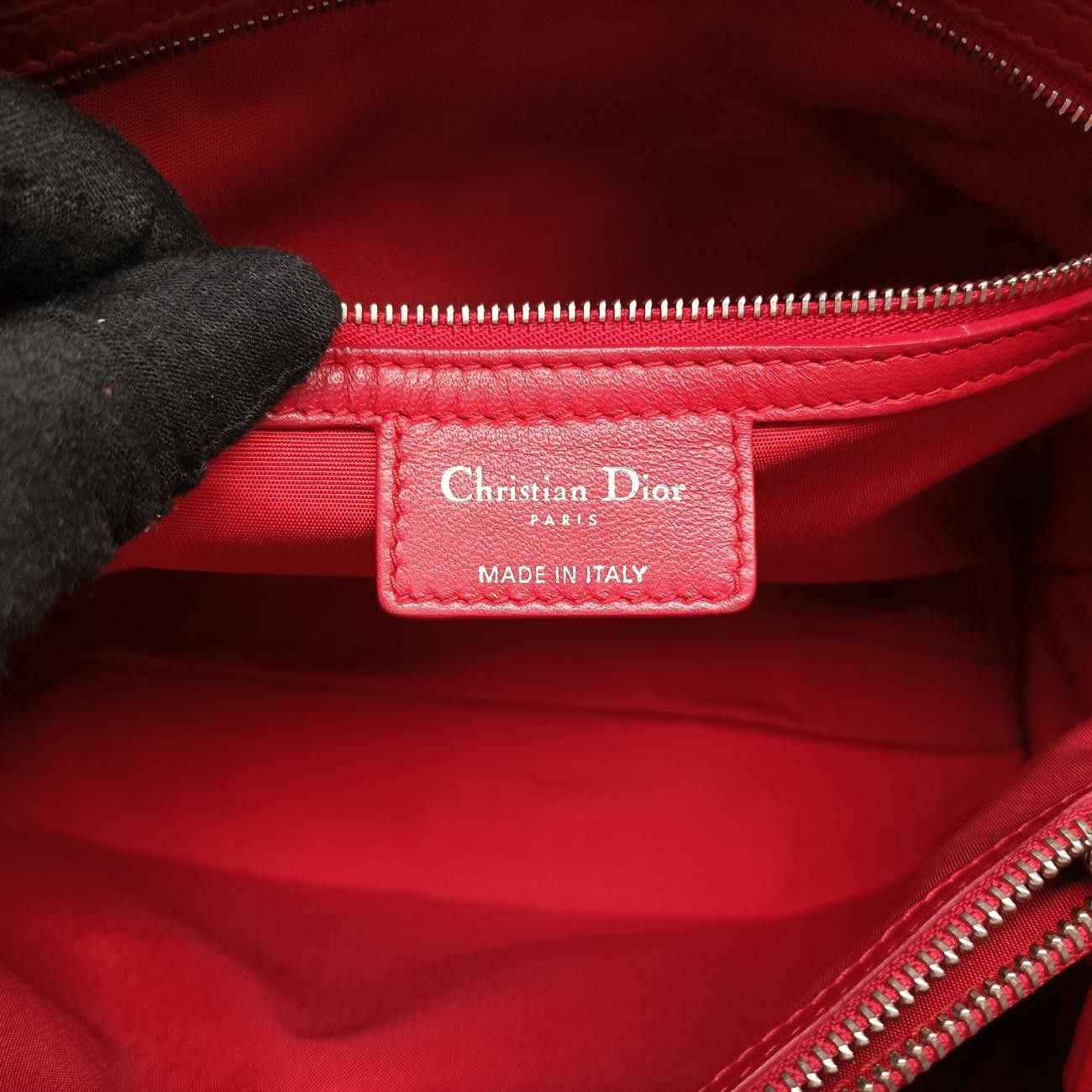 Christian  Dior ディオール　チュニック　ストール　ラメ　レッド クリスチャンディオールChristian Diorディオールソフトレッド
