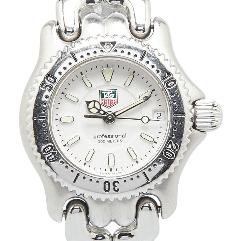 タグホイヤー セル 腕時計 WG1412-0 クオーツ ホワイト文字盤